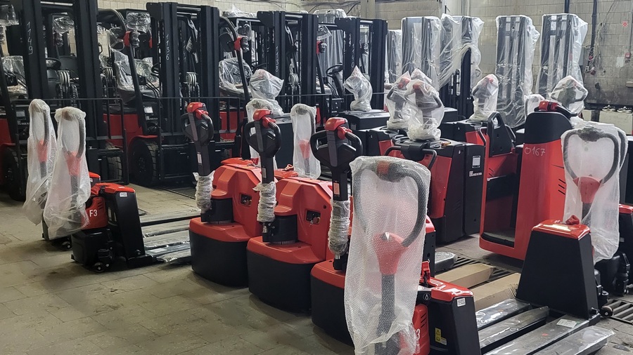 Тест-драйв складской техники на нашем складе в Березниках